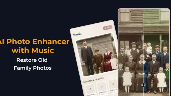 AI Photo Restore With Music screenshot