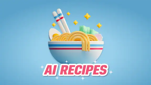AI Recipe Generator App screenshot