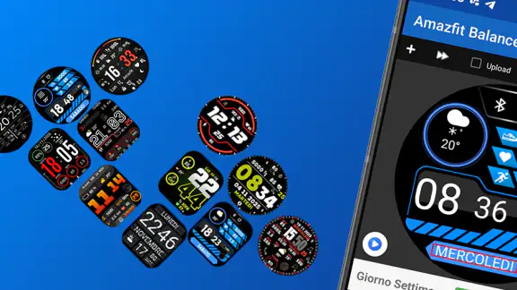Amazfit Watchface Editor screenshot