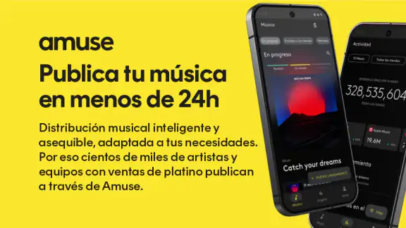 Amuse Distribución de música screenshot