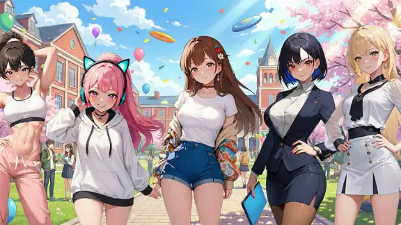 Anime Dating Sim: Amor & Waifu screenshot