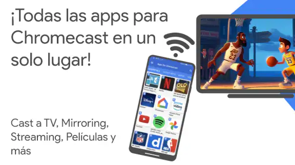 Apps para Chromecast screenshot