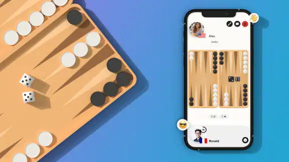 Backgammon en Línea screenshot