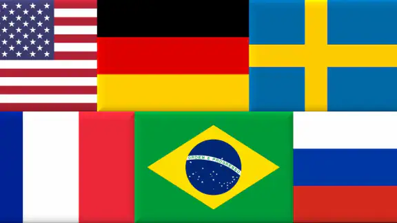 Banderas nacionales del mundo screenshot