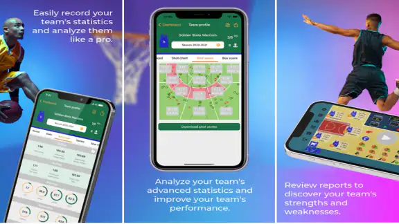 Basketball Stats Assistant screenshot