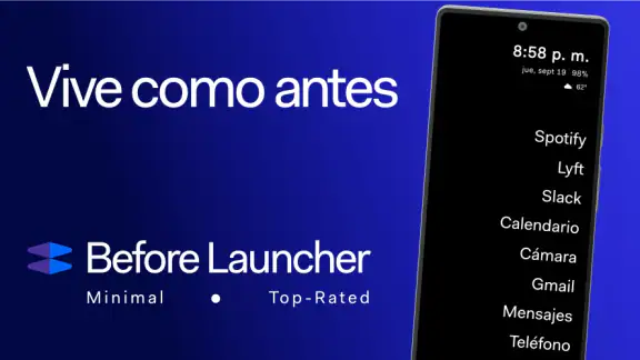 Before Launcher | Ir mínimo screenshot