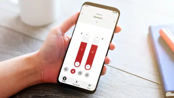Bernafon App screenshot