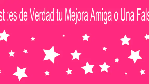 BFF Test de Amistad screenshot