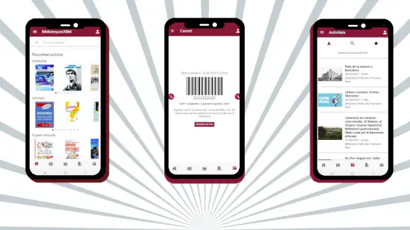 BibliotequesXBM screenshot