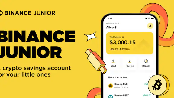 Binance Junior screenshot