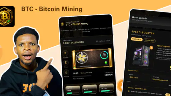 Bitcoin Mining Cloud BTC Miner screenshot