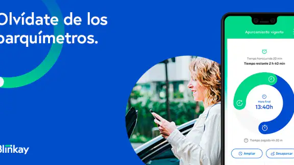 Blinkay: Smart parking app screenshot