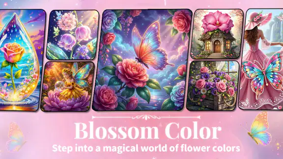 Blossom Color By Number screenshot