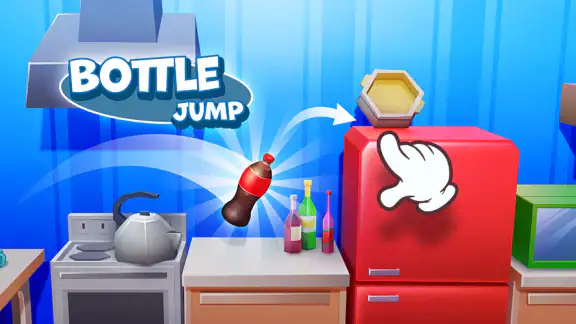 Bottle Jump 3D screenshot