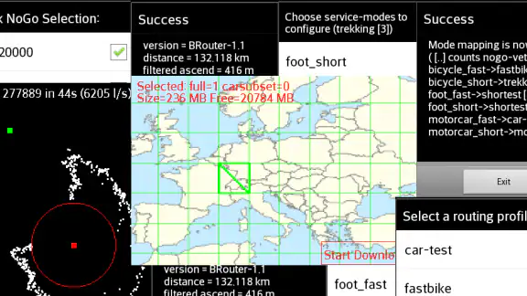 BRouter Offline Navigation screenshot