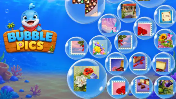 Bubblepics - Pop Jigsaw Puzzle screenshot
