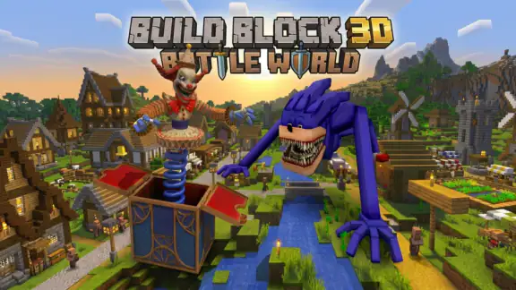 Build Block 3D: Battle World screenshot
