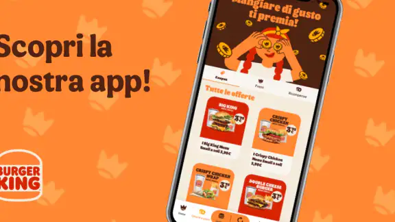 Burger King Italia screenshot