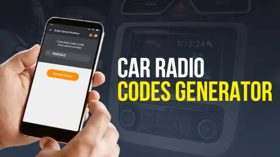 Buscador de códigos de radio screenshot