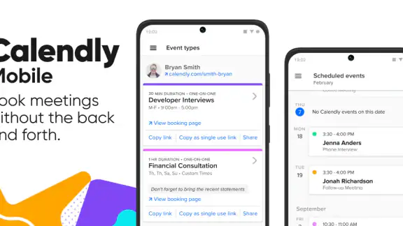 Calendly Mobile screenshot