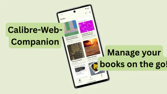 Calibre-Web-Companion screenshot