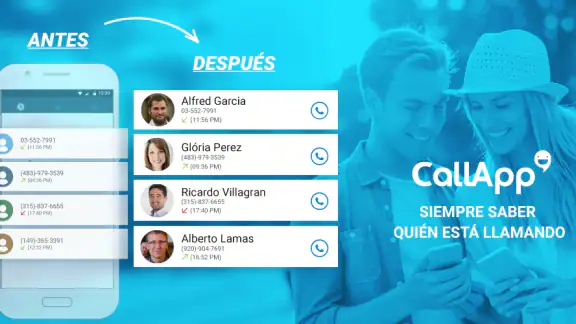 CallApp Identificador Llamadas screenshot