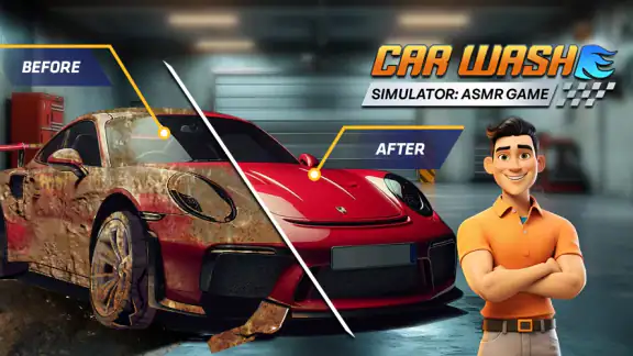 Car Wash Simulator: ASMR Game screenshot