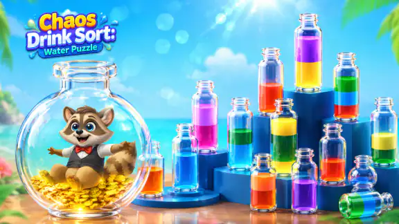 Chaos Drink Sort: Water Puzzle screenshot