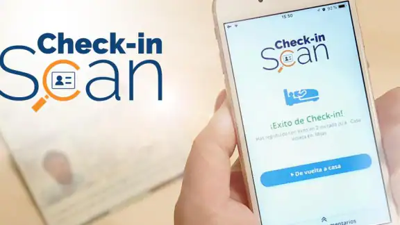 Check-in Scan screenshot