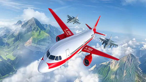 City Airplane Flight Games 3D screenshot