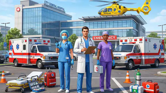 City Ambulance Rescue Sim Game screenshot
