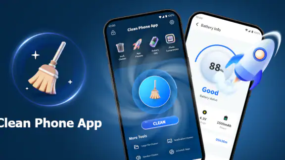 Clean Phone App screenshot