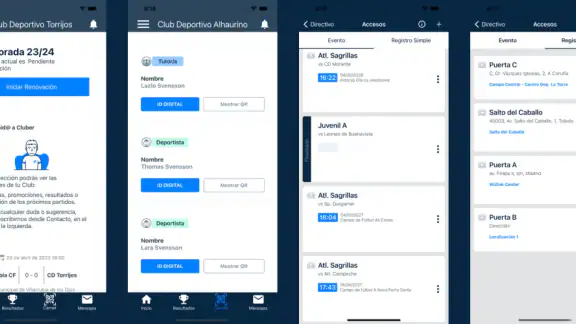Cluber screenshot