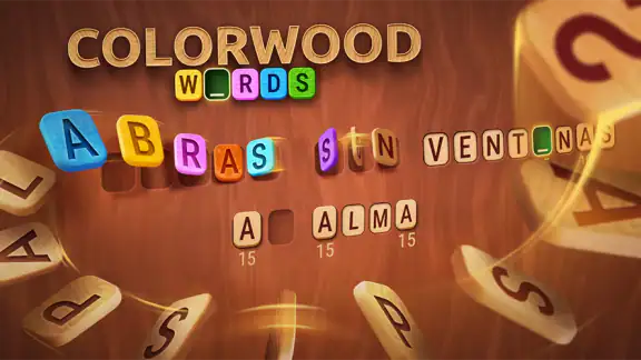 Colorwood Words: Rompecabezas screenshot