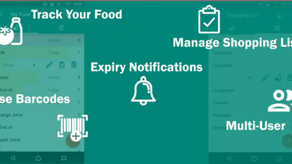 Control de Alimentos y Compras screenshot