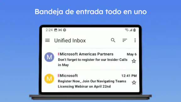 Correo Hotmail - Outlook App screenshot