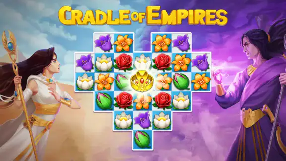 Cradle of Empires Match-3 Game screenshot