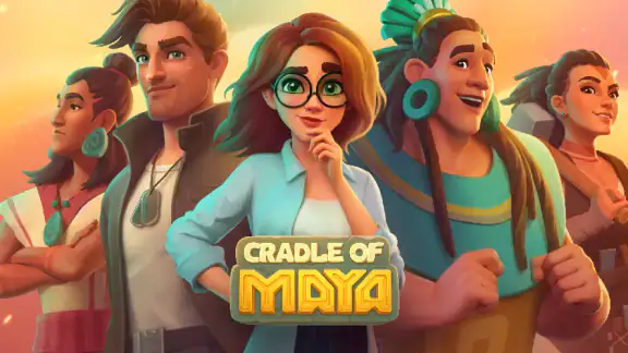 Cradle of Maya: Match 3 Puzzle screenshot
