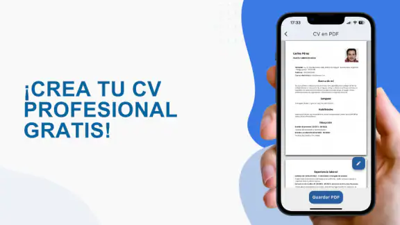 Crear CV Currículum Vítae PDF screenshot