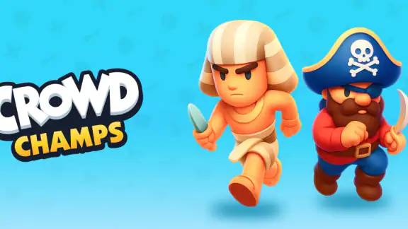 Crowd Champs: Juego runner 3D screenshot