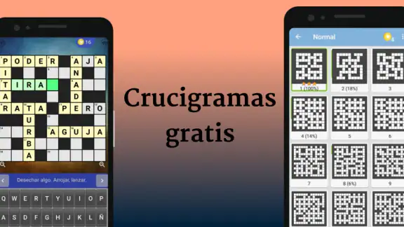 Crucigrama en español screenshot