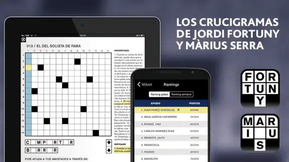 Crucigramas Jordi Fortuny screenshot