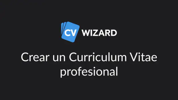 CVwizard: Creador de CV IA screenshot