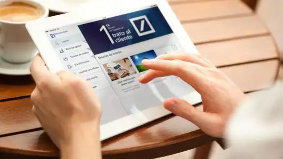 Deutsche Bank España screenshot