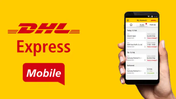 DHL Express Mobile screenshot