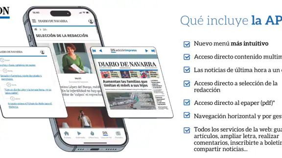 Diario de Navarra – App móvil screenshot