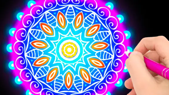 Doodle Master - Glow Art screenshot
