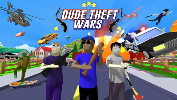 Dude Theft Wars FPS Open world screenshot