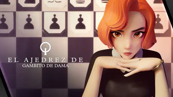 El ajedrez de Gambito de dama screenshot