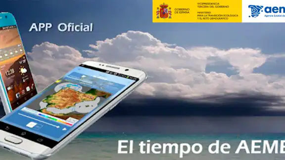 El tiempo de AEMET screenshot